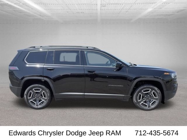 New 2026 Diamond Black Crystal Pearlcoat Jeep Laredo image 8