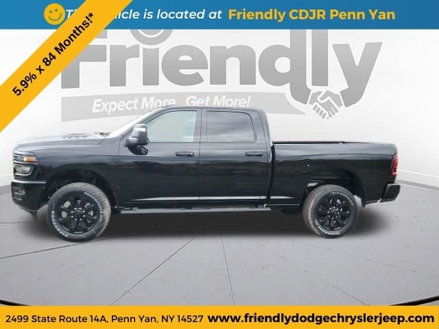 New 2026 Diamond Black Crystal Pearl-Coat Exterior Paint RAM Tradesman image 2