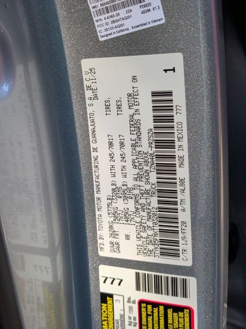 Certified Used 2026 Silver Toyota SR5 image 34