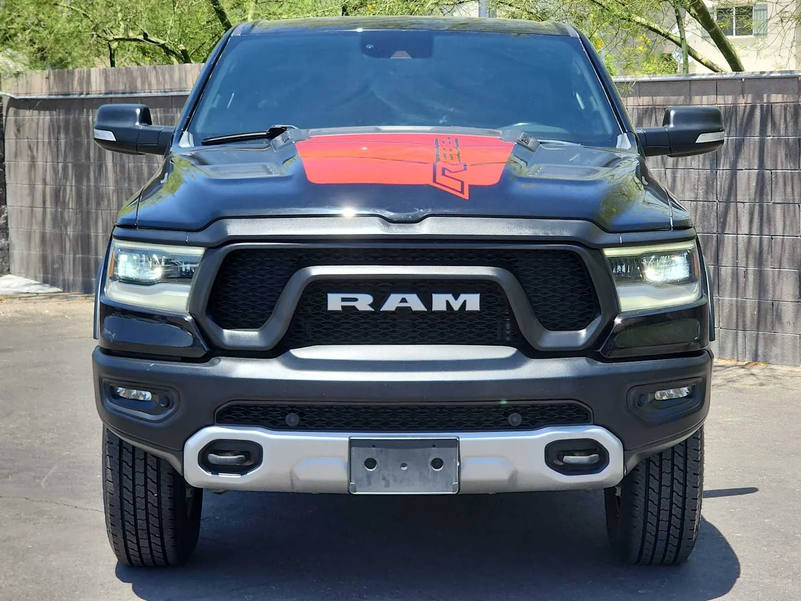 Used 2022 Diamond Black Crystal Pearlcoat Ram Rebel image 3