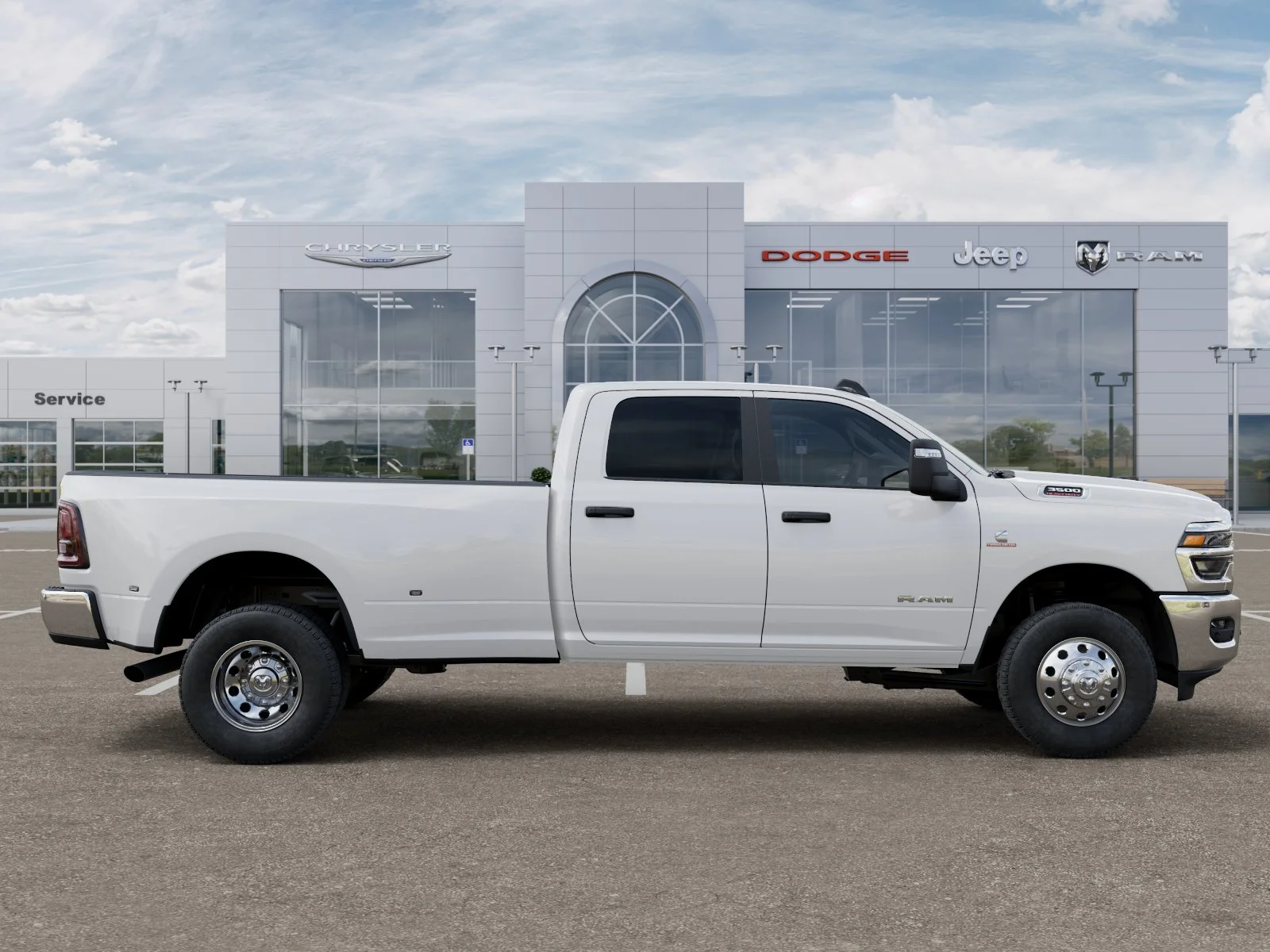 New 2026 Bright White Clearcoat RAM Big Horn image 48