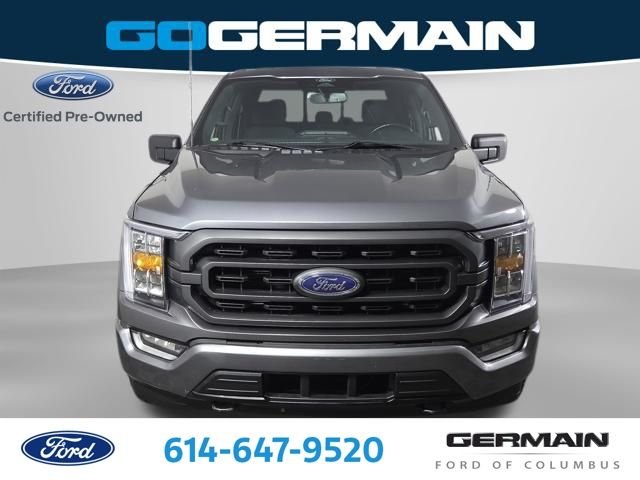 Certified Used 2022 Carbonized Gray Metallic Ford XLT image 2