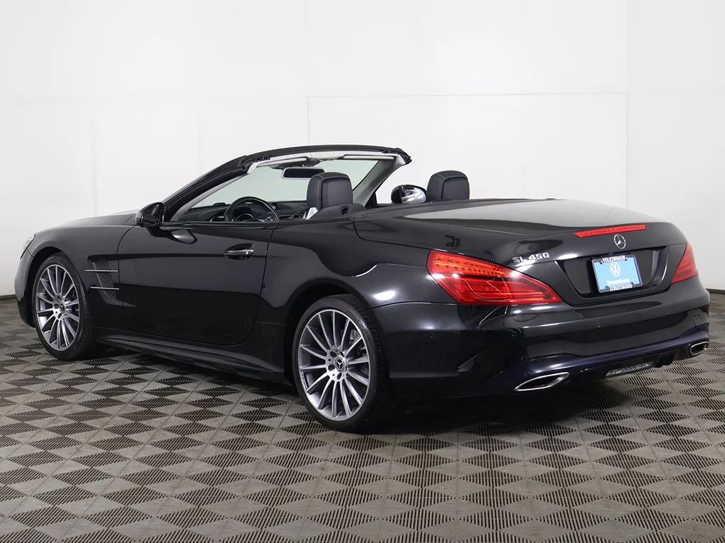 Used 2018 Black Mercedes-Benz SL 450 image 11