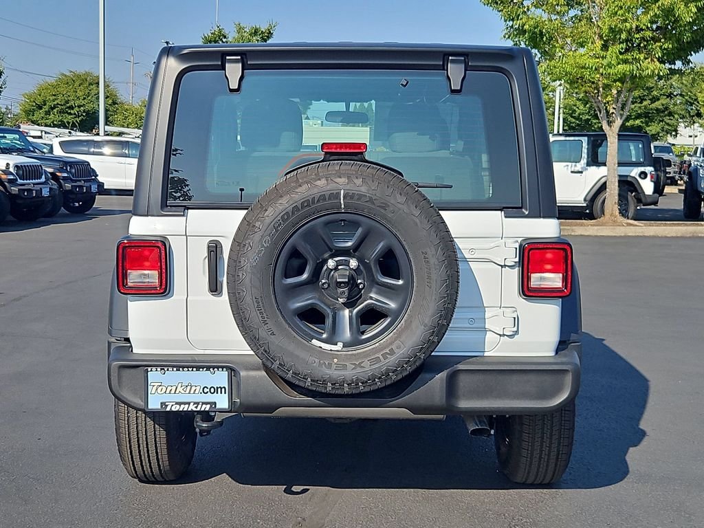 New 2026 Bright White Clearcoat Jeep Sport image 5