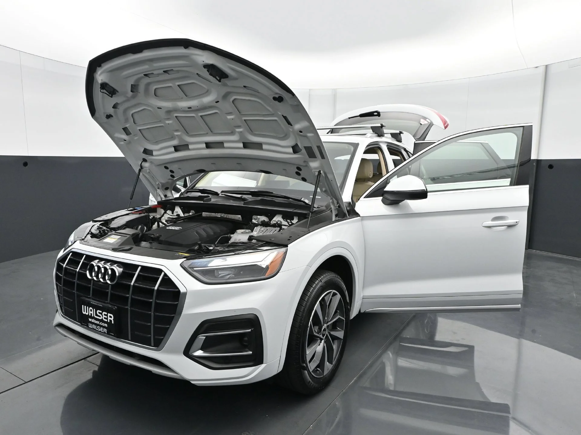 Used 2021 Glacier White Metallic Audi 45 Premium Plus image 28
