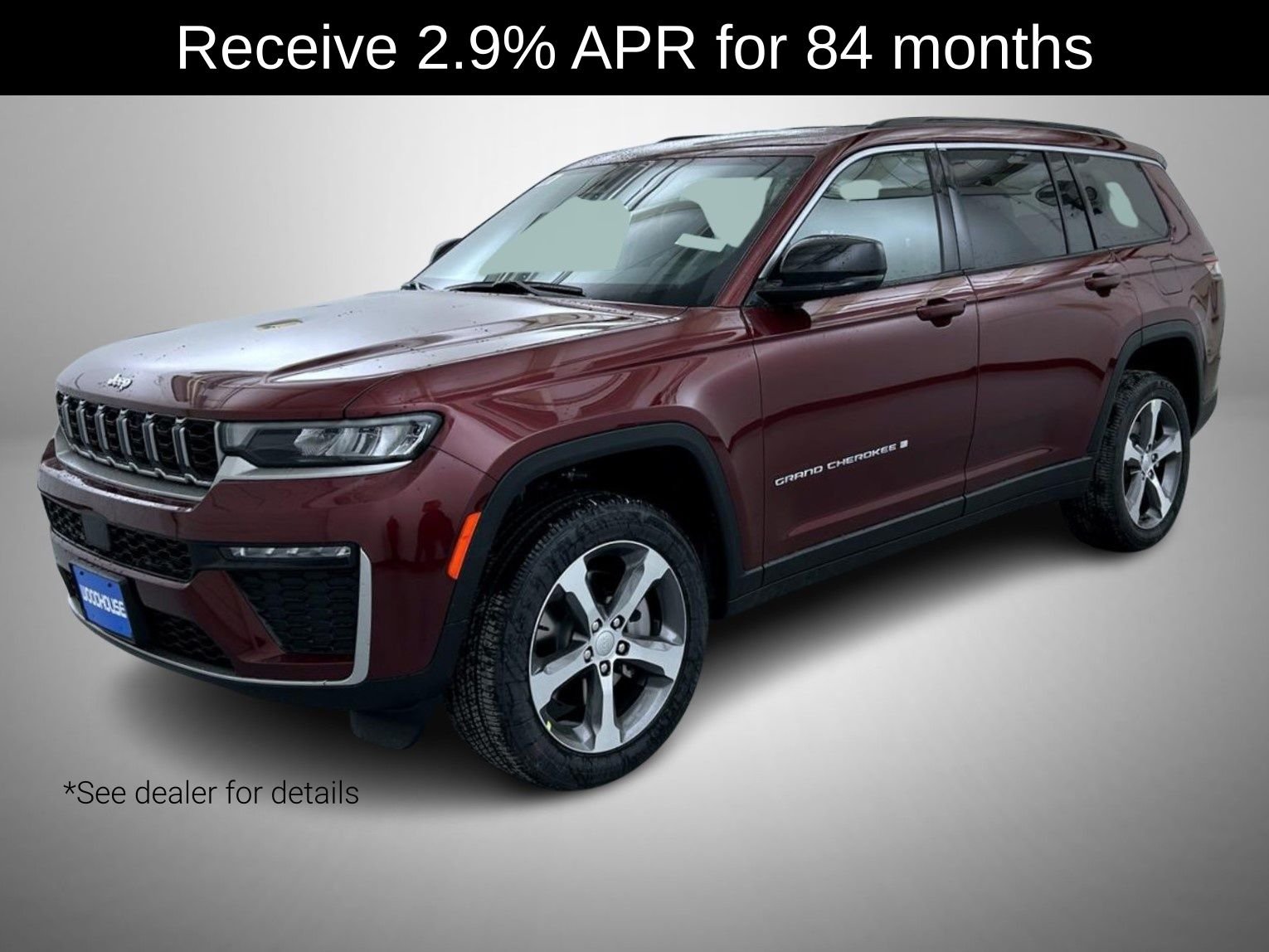 New 2026 Velvet Red Pearl-Coat Exterior Paint Jeep Limited image 1