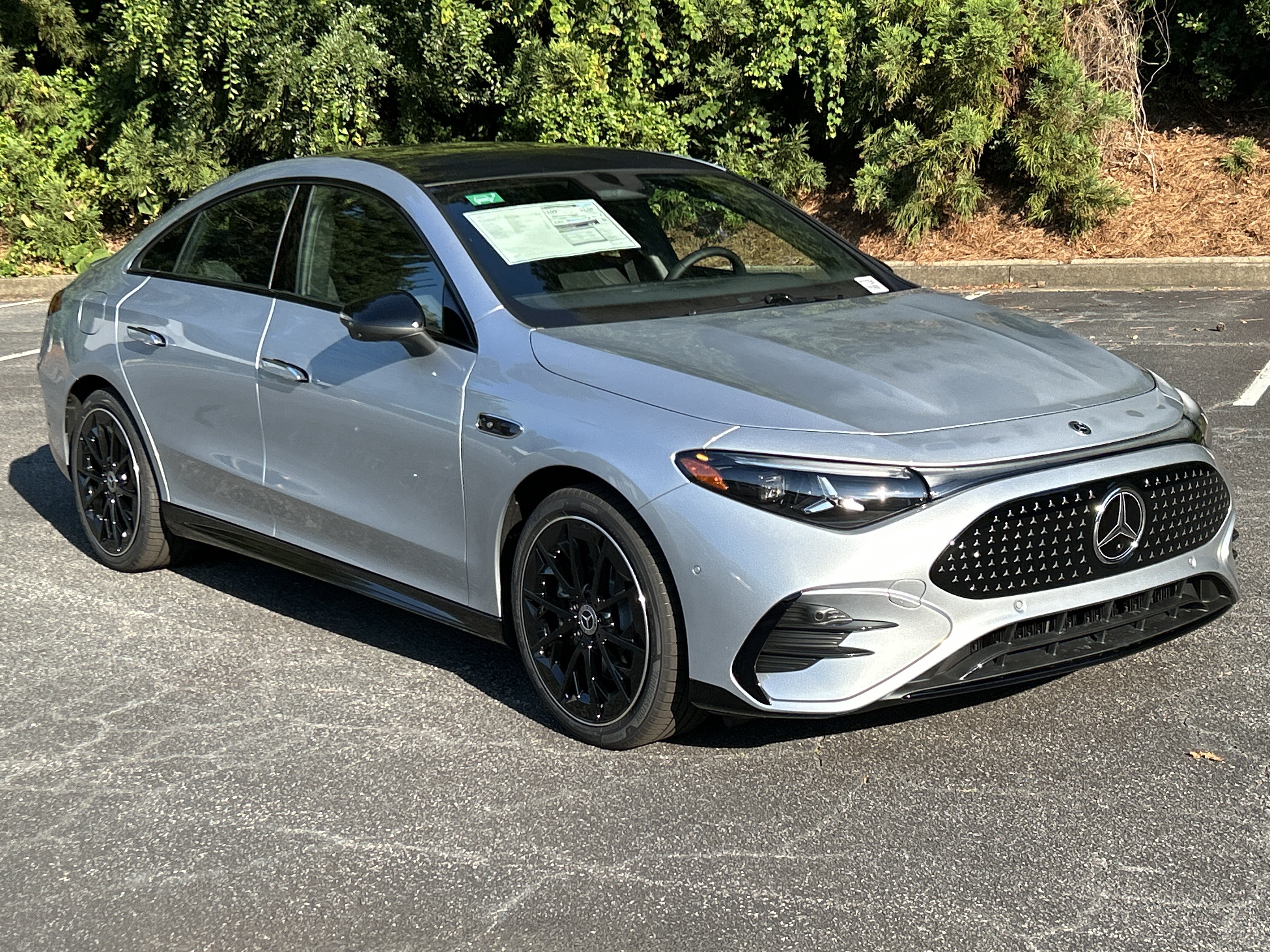 New 2027 Cirrus Silver Metallic Mercedes-Benz CLA 250+ Electric Sedan image 4