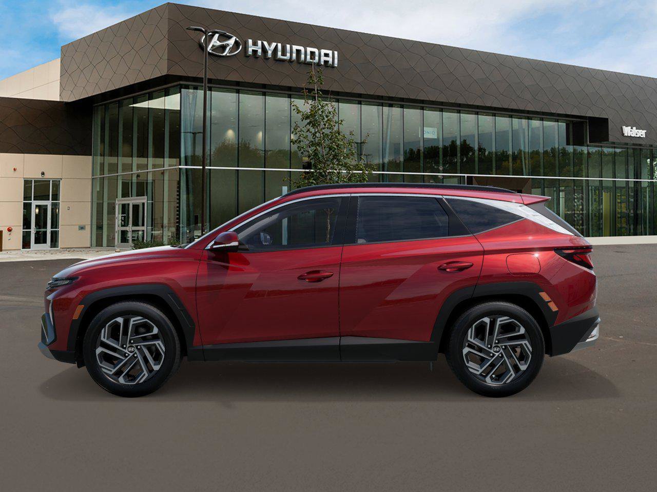 New 2026 Ultimate Red Hyundai SEL Plus AWD image 4