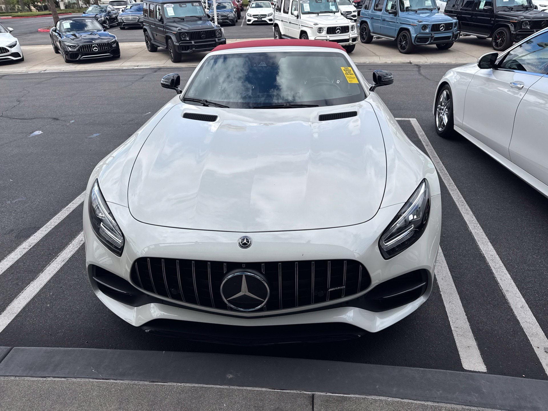 Used 2020 White Mercedes-Benz Base image 2