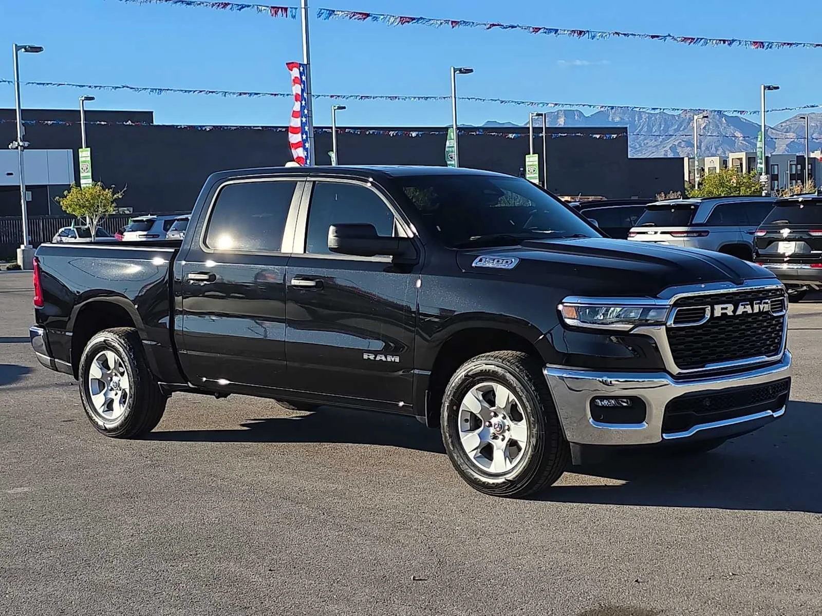 Used 2026 Diamond Black Crystal Pearlcoat Ram Big Horn image 2