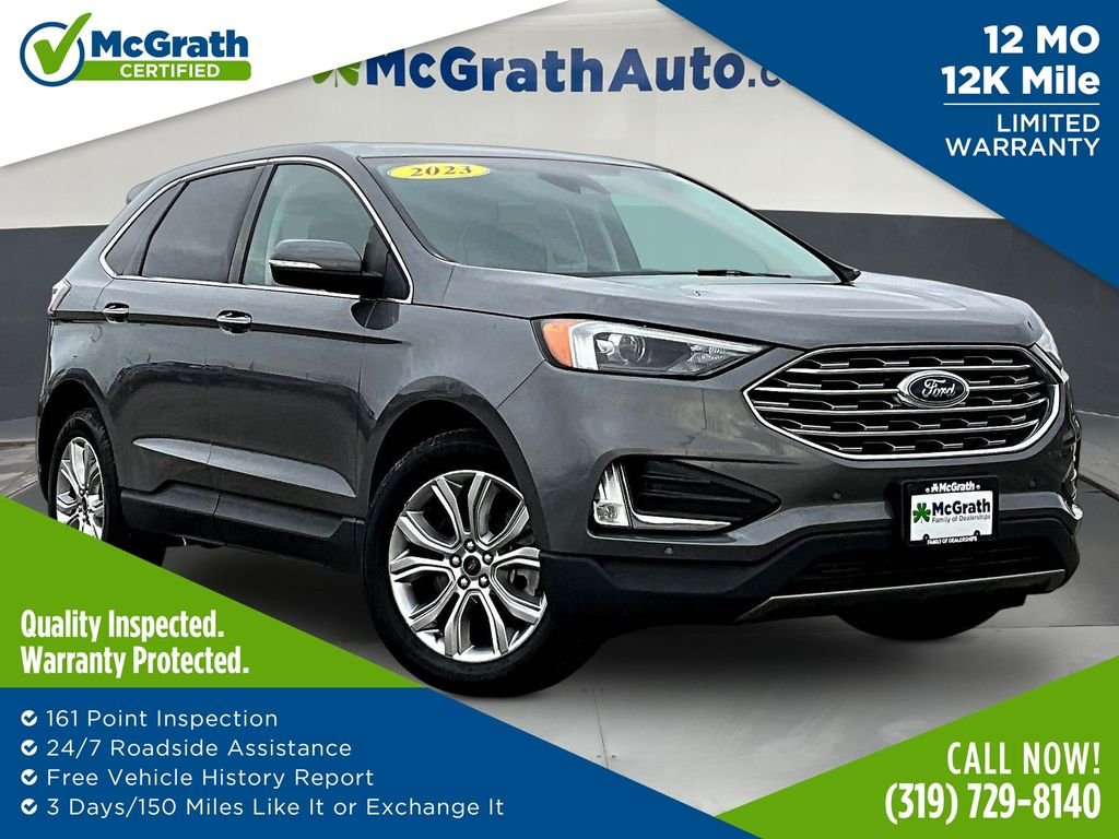 Used 2023 Gray Ford Titanium image 1