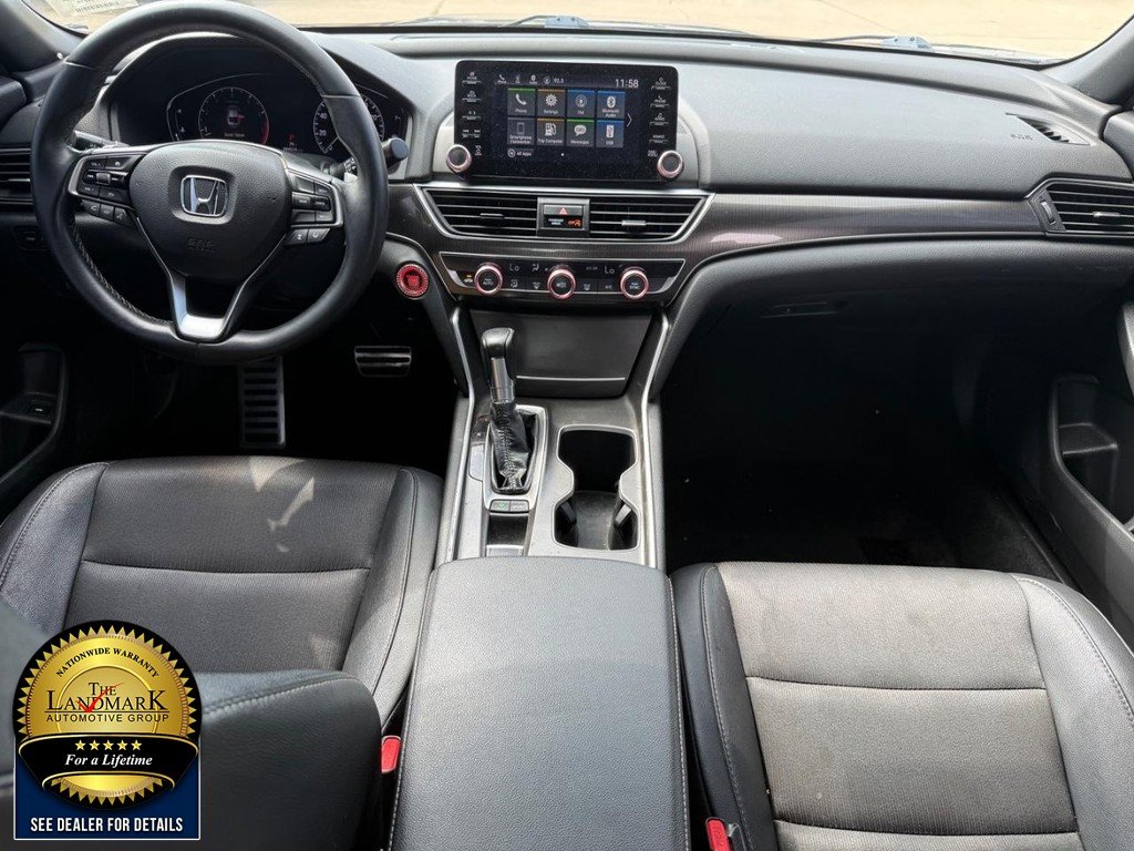 Used 2019 Crystal Black Pearl Honda Sport 1.5T CVT image 15