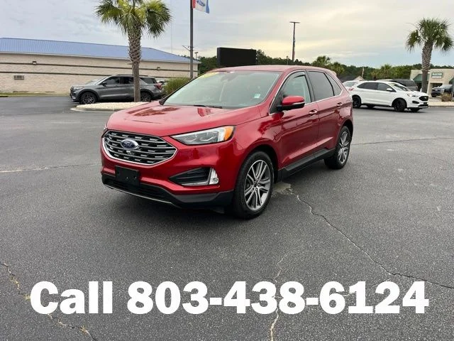 Used 2024 Red Ford Titanium image 33