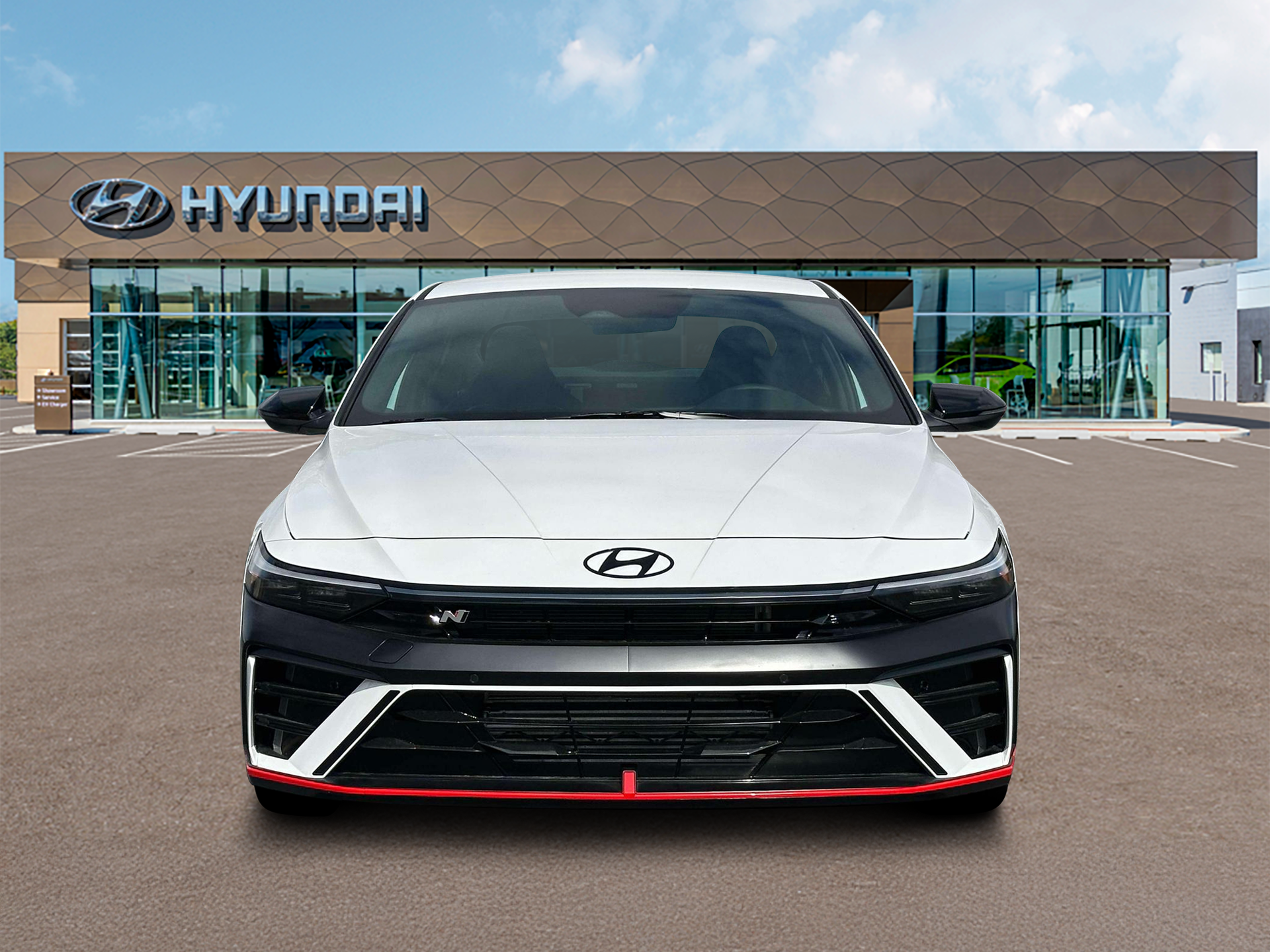 New 2026 Atlas White Hyundai Sedan image 12