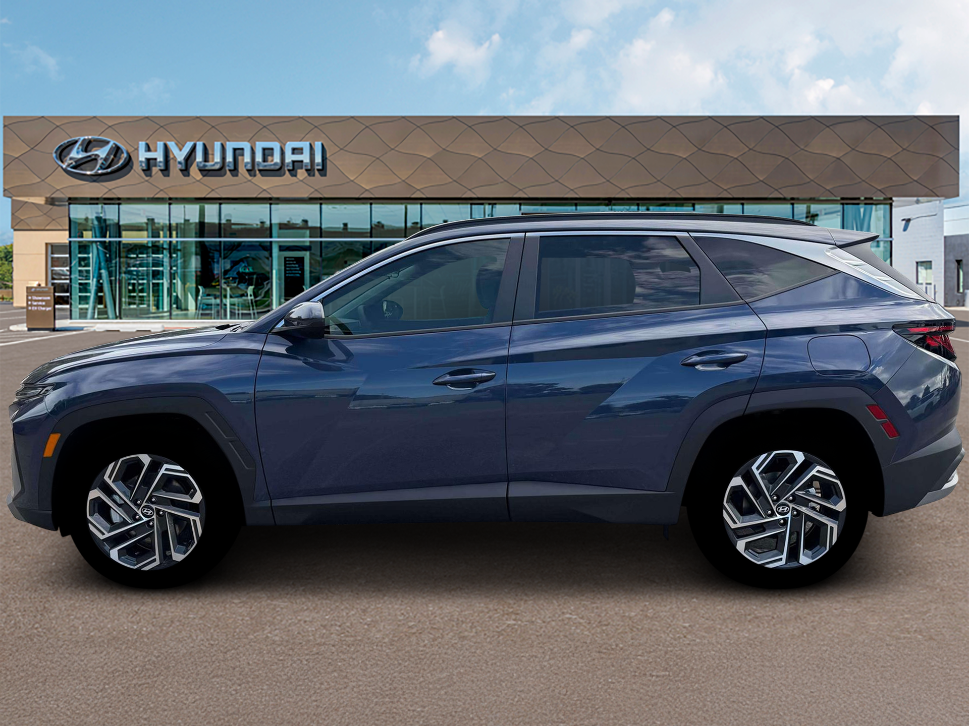 New 2026 Atlantis Blue Hyundai SEL Plus FWD image 3