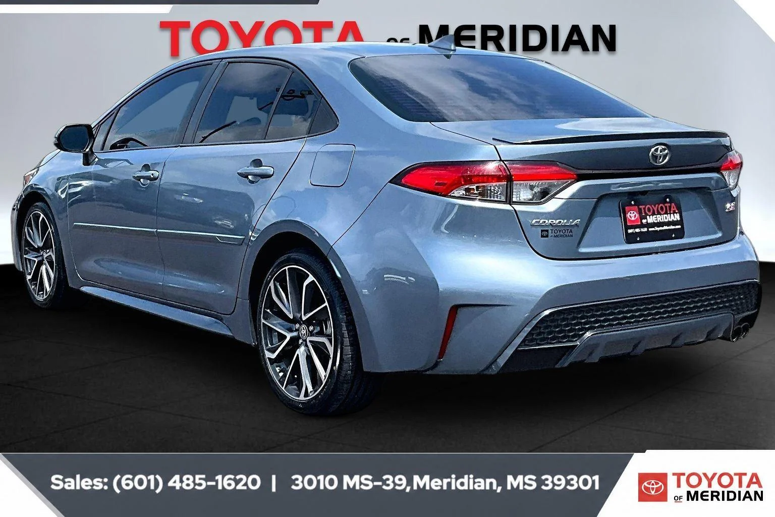 Used 2020 Celestite Gray Metallic Toyota SE image 2