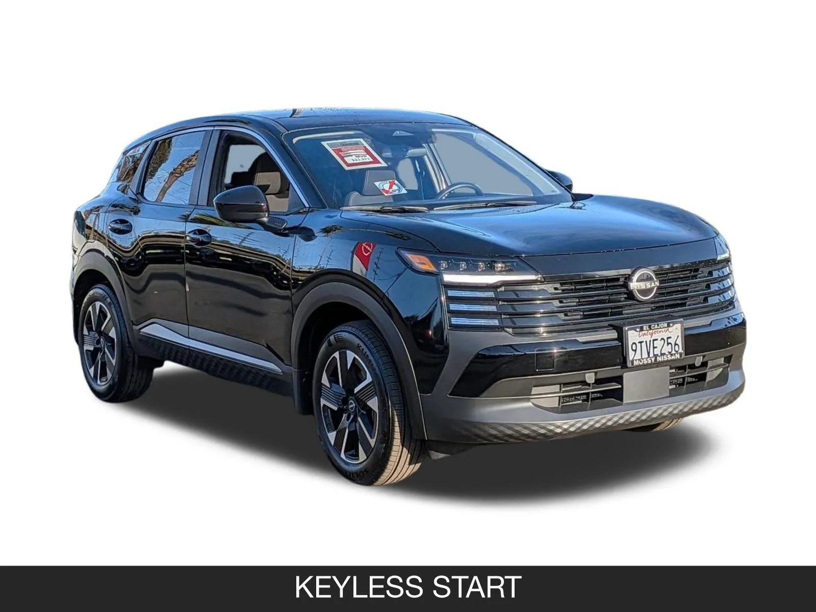 Used 2025 Super Black Nissan SV image 2