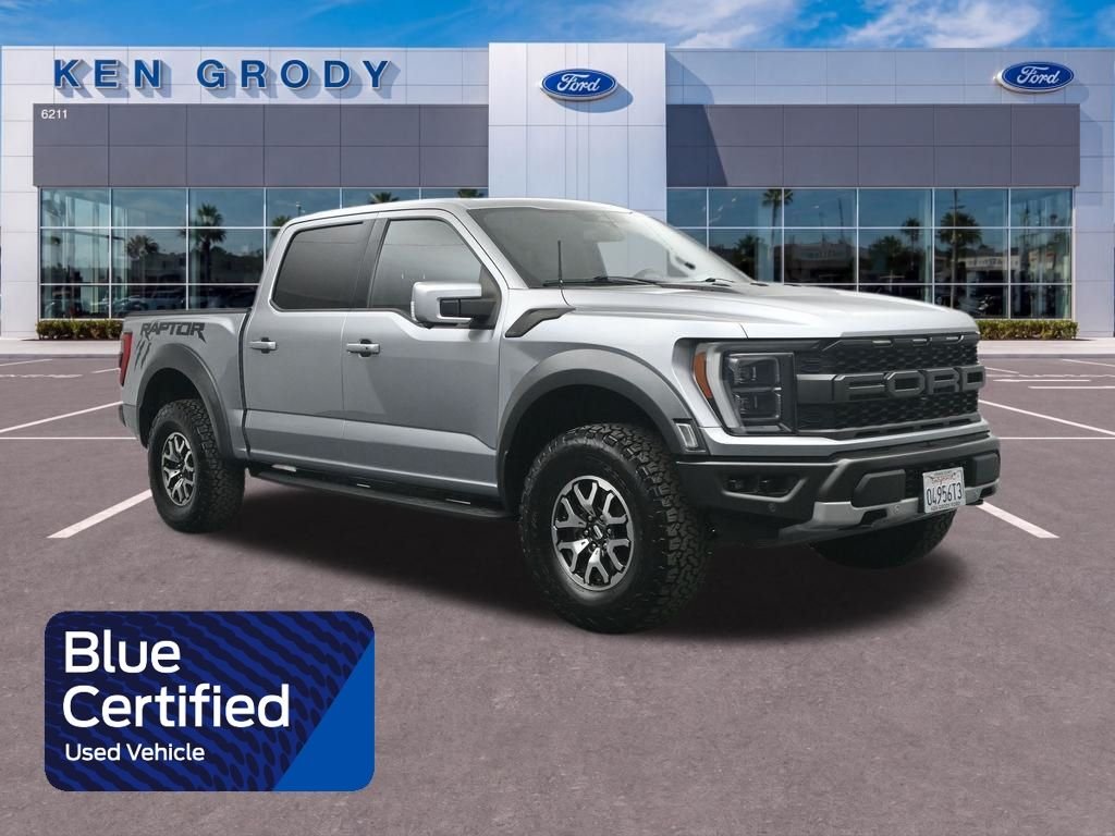 Certified Used 2023 Silver Ford Raptor image 1