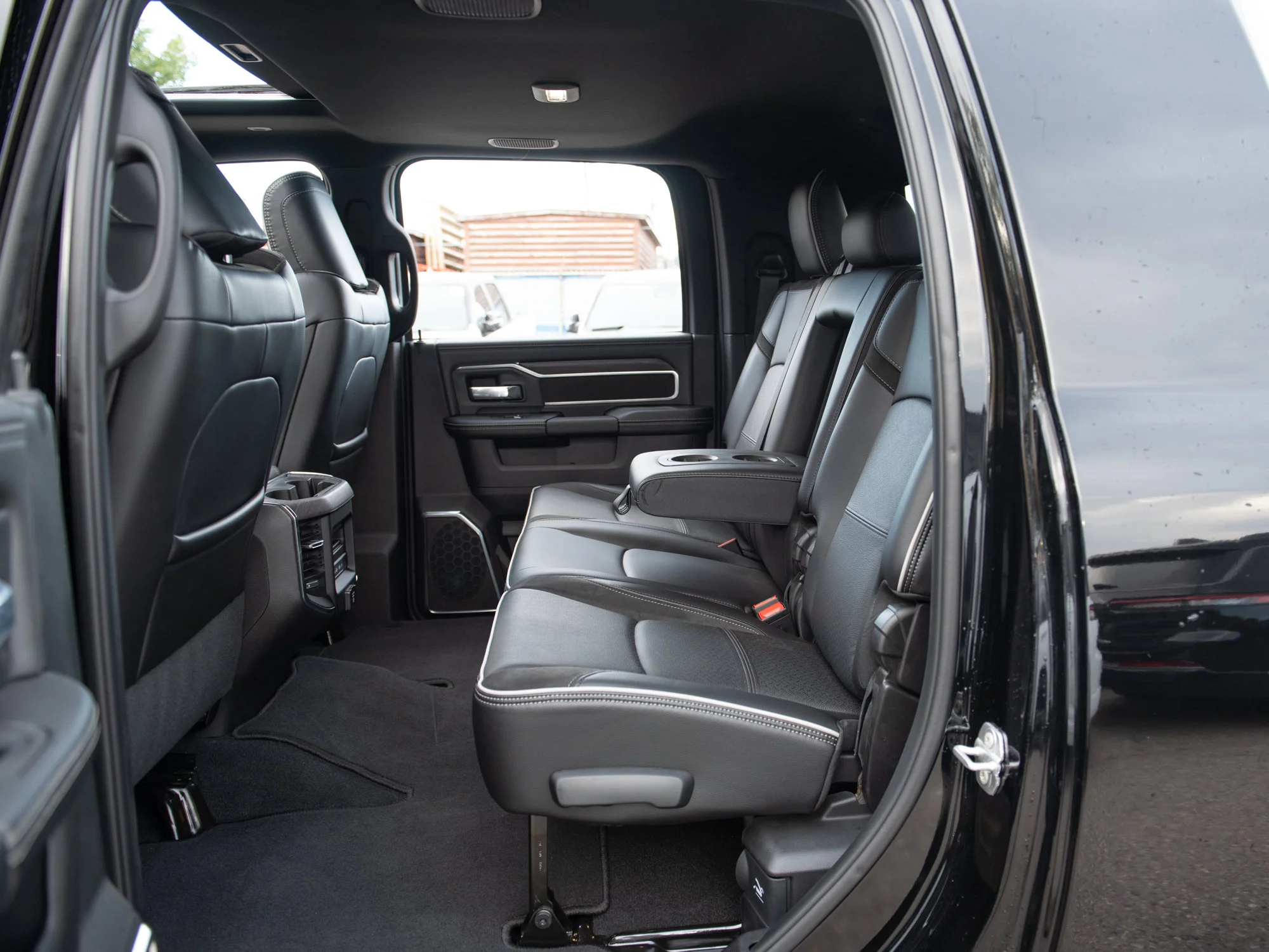 New 2026 Black RAM Laramie Night* Mega Cab 4x4, Max Tow Pkg, Sunroof, Heated/Ventilated Leather image 24