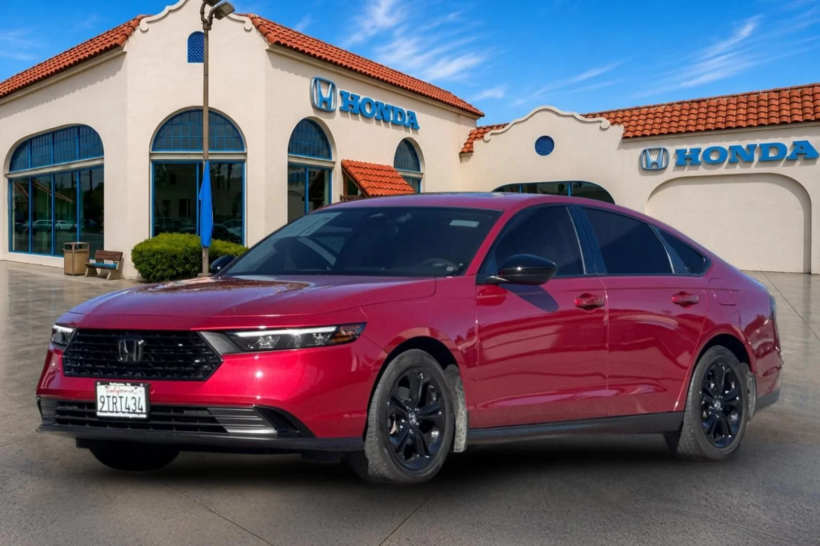 Certified Used 2025 Radiant Red Metallic Honda SE image 49
