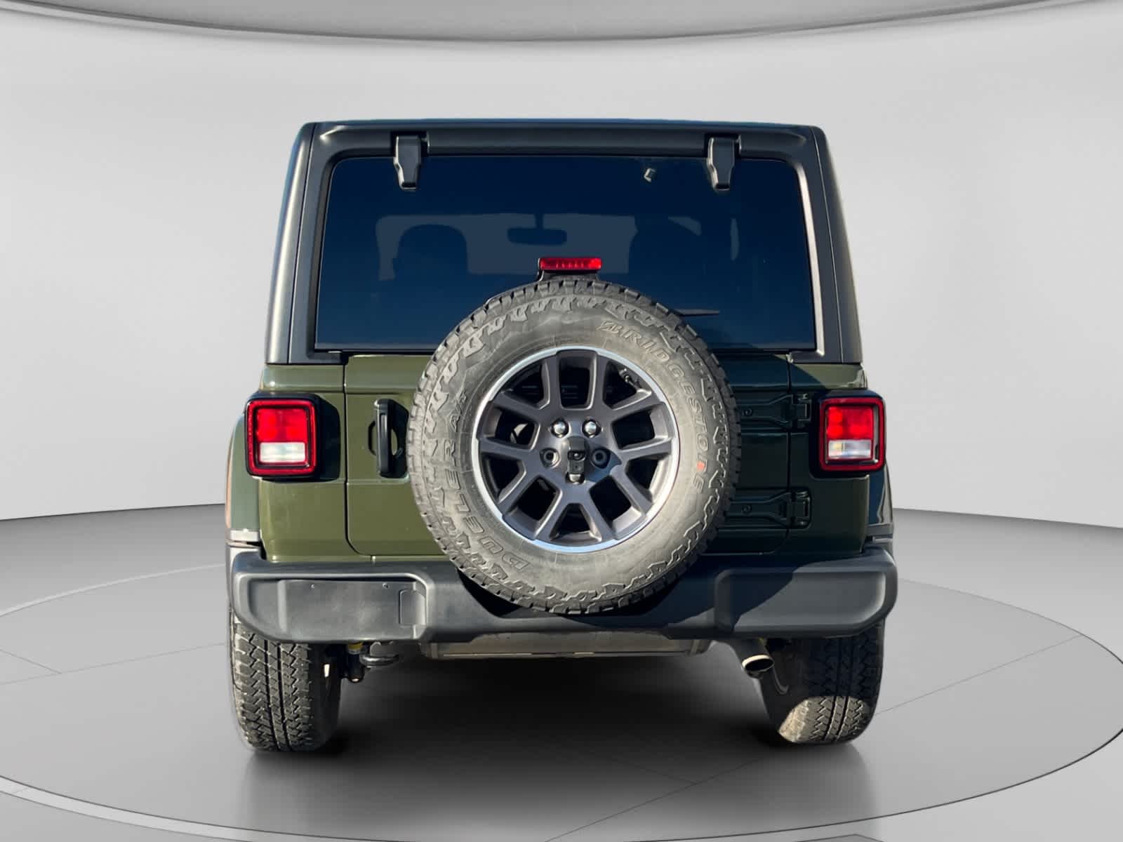 Used 2021 Sarge Green Clearcoat Jeep 80th Anniversary image 4