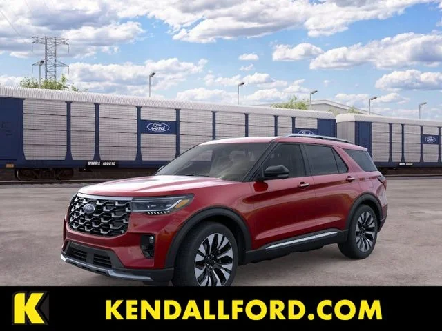 New 2026 Red Metallic Ford Platinum image 1