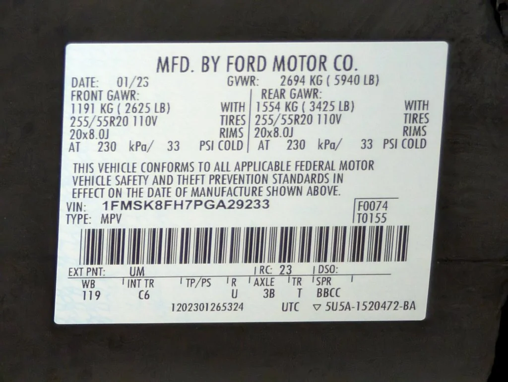 Certified Used 2023 Agate Black Metallic Ford Limited image 27