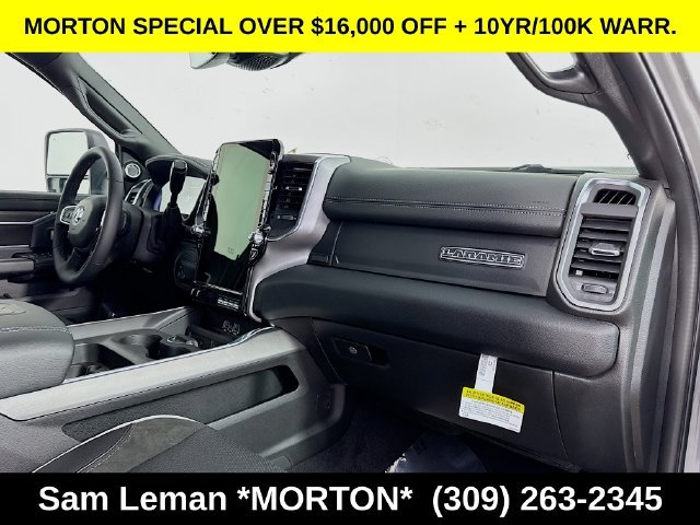 New 2026 Ceramic Gray Clear-Coat Exterior Paint Ram Laramie image 30