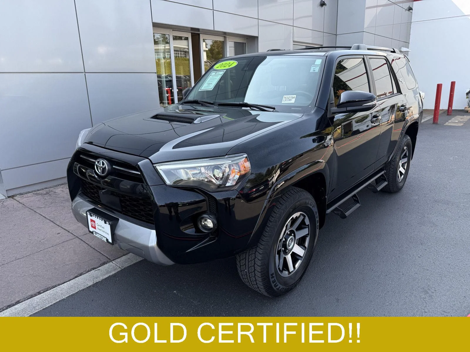 Used 2024 Midnight Black Metallic Toyota TRD Off Road Premium image 1