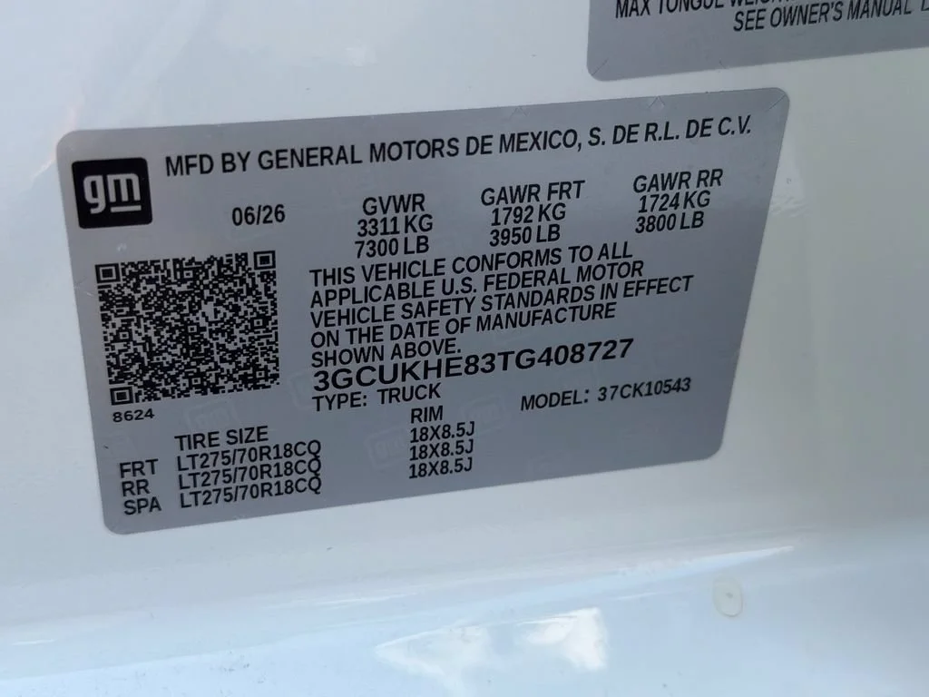 New 2026 Summit White Chevrolet ZR2 image 14