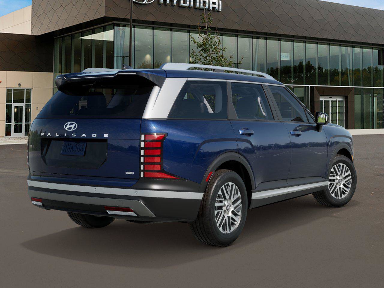 New 2026 Classy Blue Pearl Hyundai SEL 7P AWD image 5