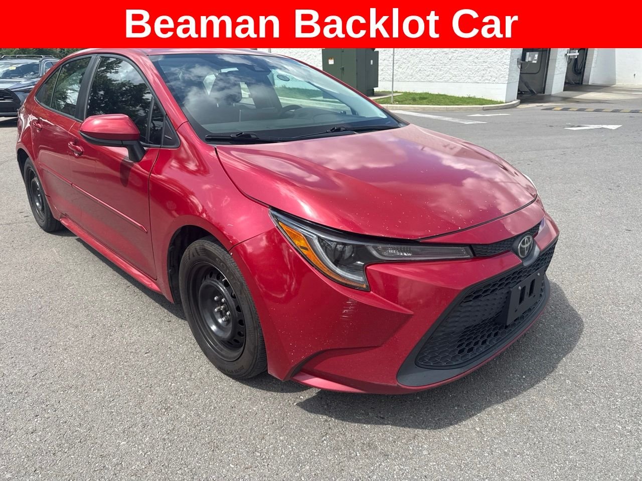 Used 2020 Red Toyota LE image 2