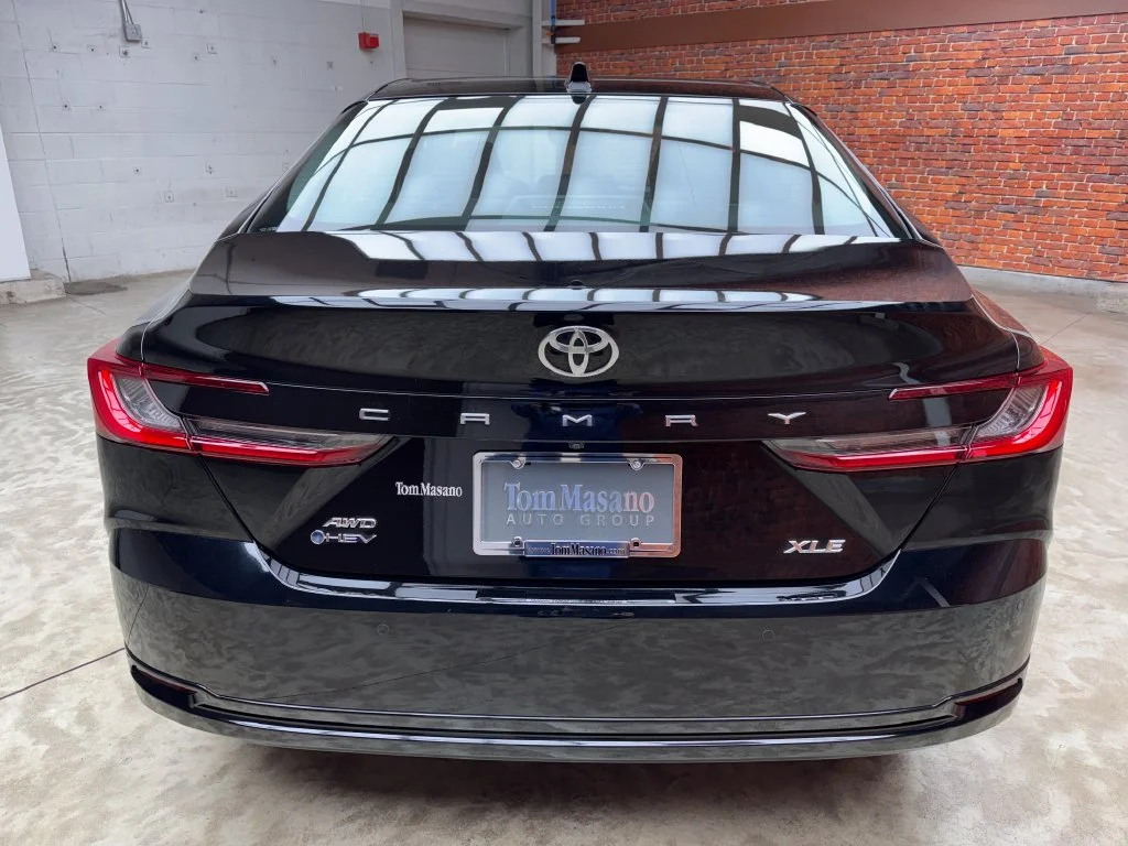 Certified Used 2025 Midnight Black Metallic Toyota XLE image 4