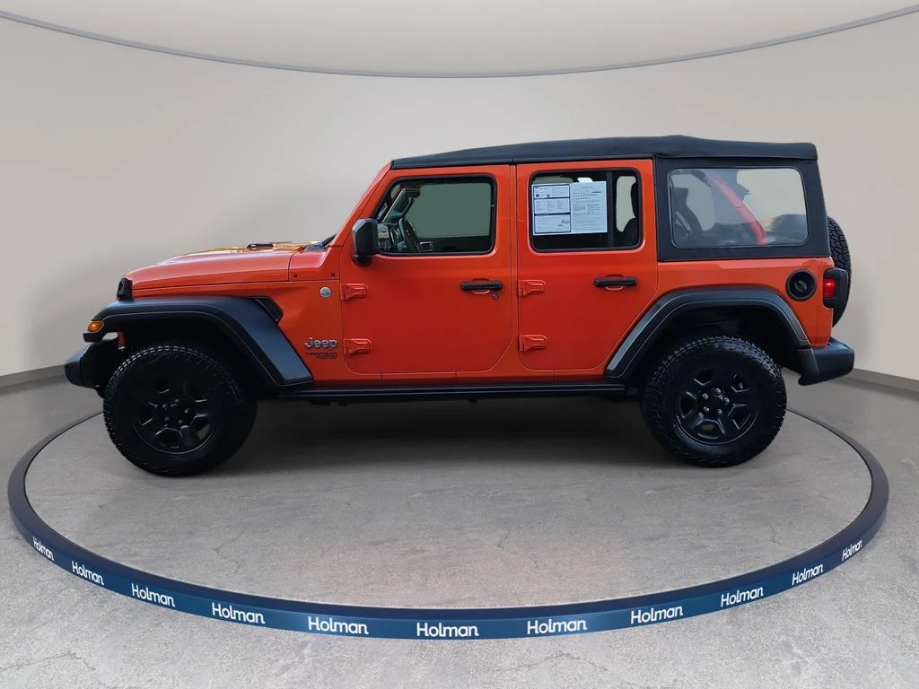 Certified Used 2019 Metallic Jeep Unlimited Sport image 8