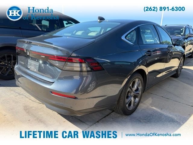 Certified Used 2024 Meteorite Gray Metallic Honda EX image 2