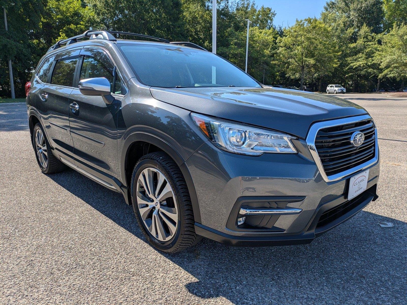 Used 2021 Magnetite Gray Metallic Subaru Touring image 2