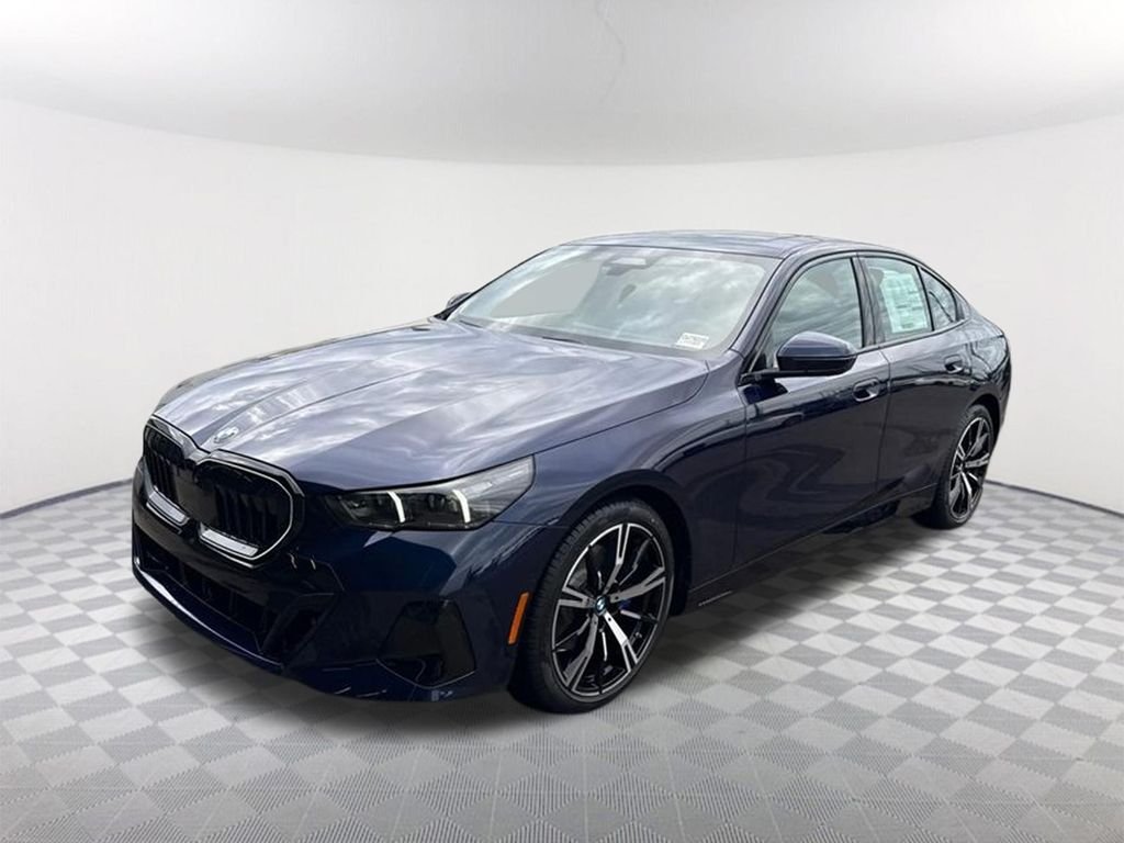 New 2026 Tanzanite Blue II Metallic BMW 530i image 2