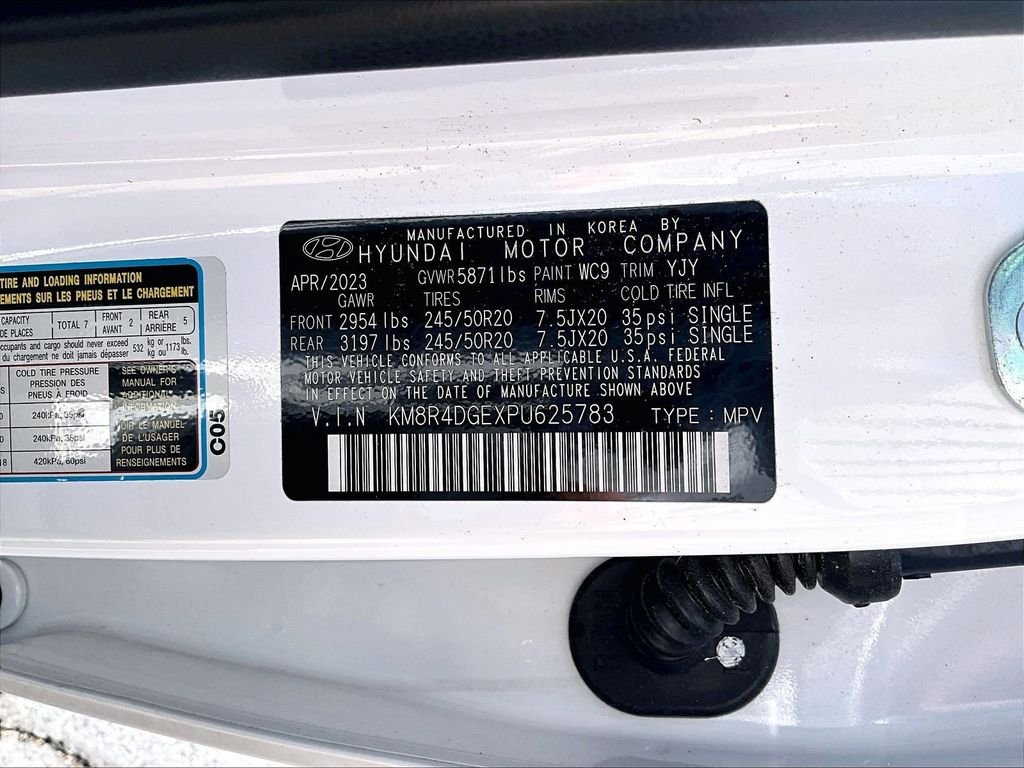 Used 2023 White Hyundai SEL image 37