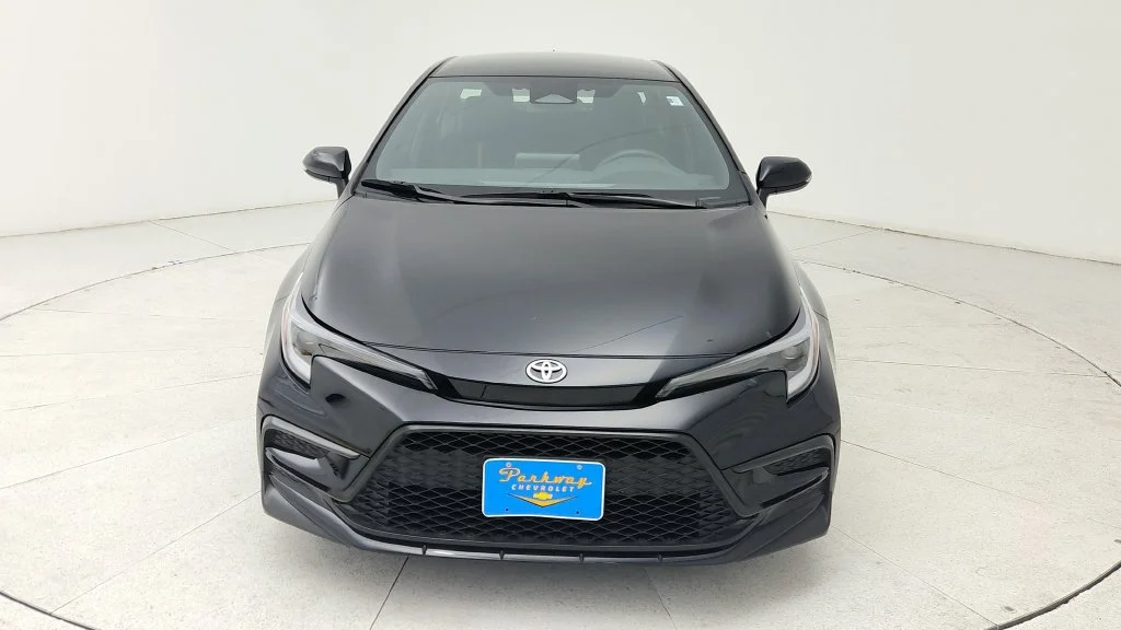 Used 2025 Black Toyota SE image 2
