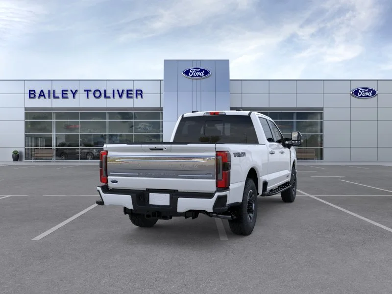 New 2026 Star White Metallic Tri-Coat Ford F-250® Platinum® image 8
