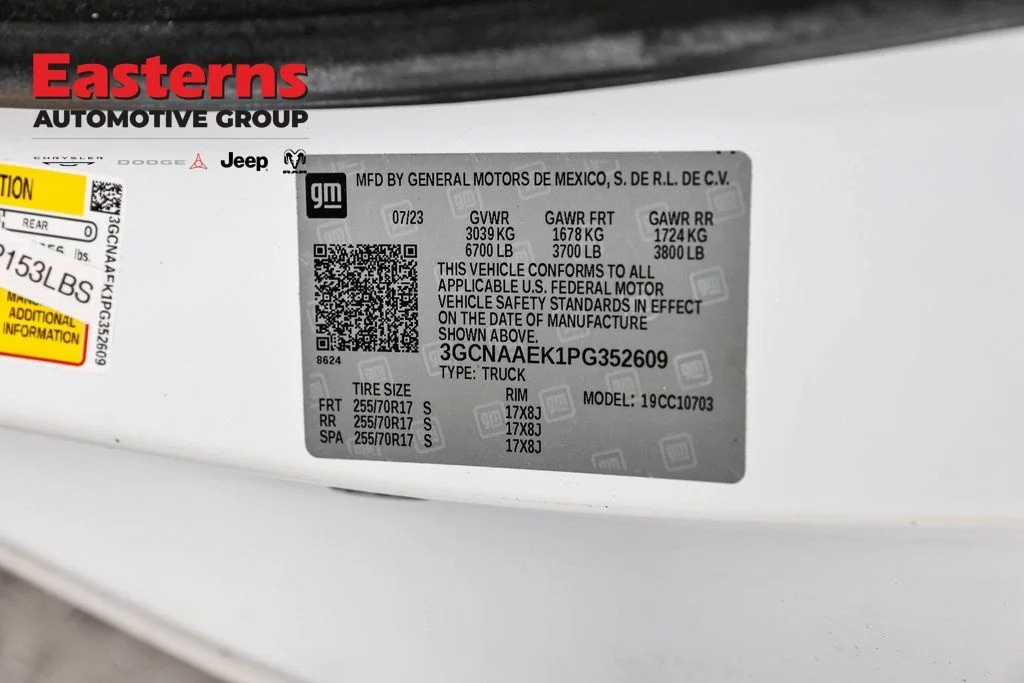 Used 2023 White Chevrolet WT image 34