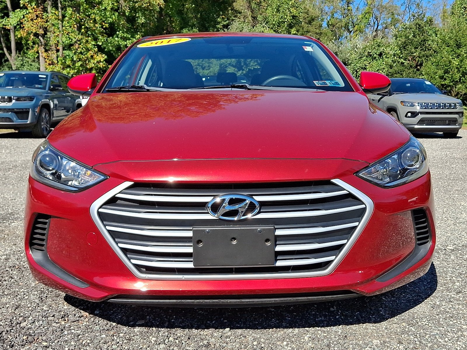 Used 2017 Hyundai Elantra SE with VIN KMHD74LF3HU367642 for sale in Newtown Square, PA