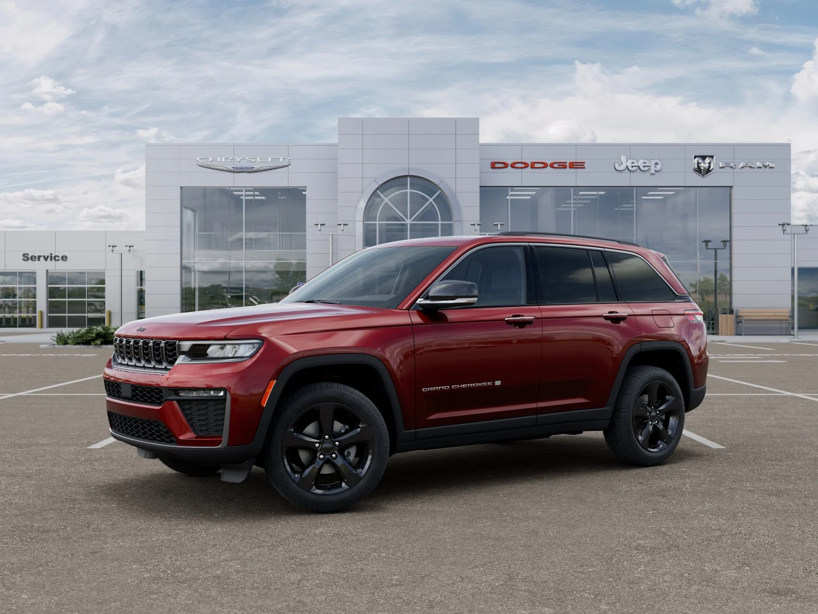 New 2026 Velvet Red Pearl-Coat Exterior Paint Jeep Limited image 39