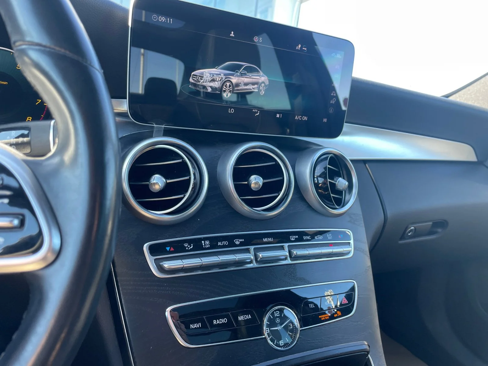 Used 2020 BLUE Mercedes-Benz 4DR SDN C300 4MAT image 21