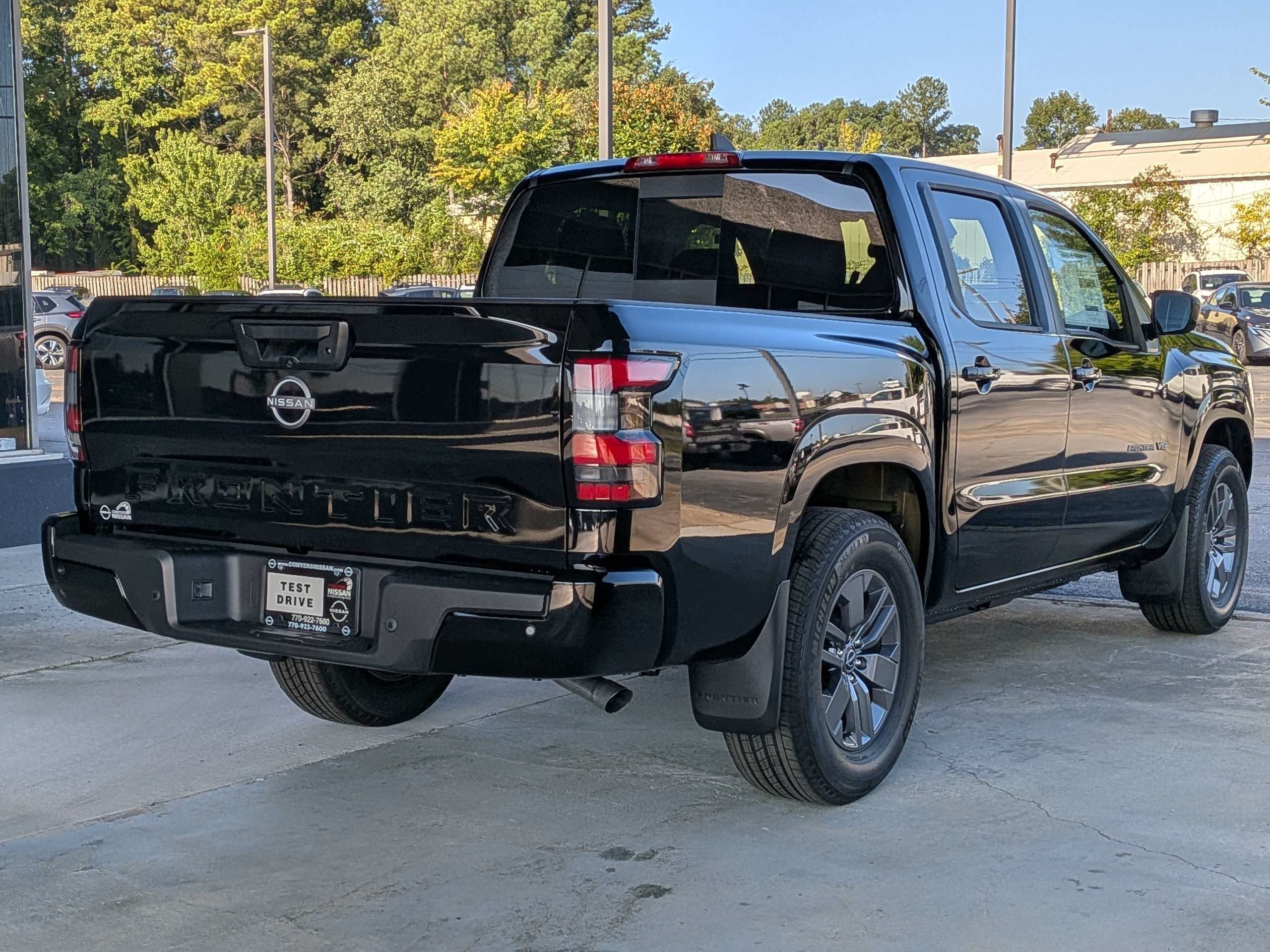 New 2027 Super Black Nissan Crew Cab SV image 3