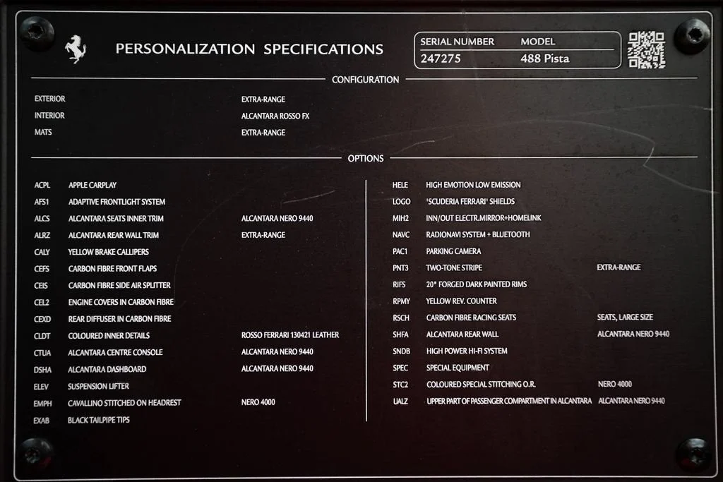 Certified Used 2019 Bianco Italia Ferrari Base image 61