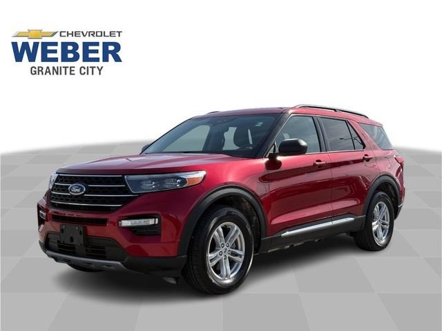 Used 2023 Red Ford XLT image 1