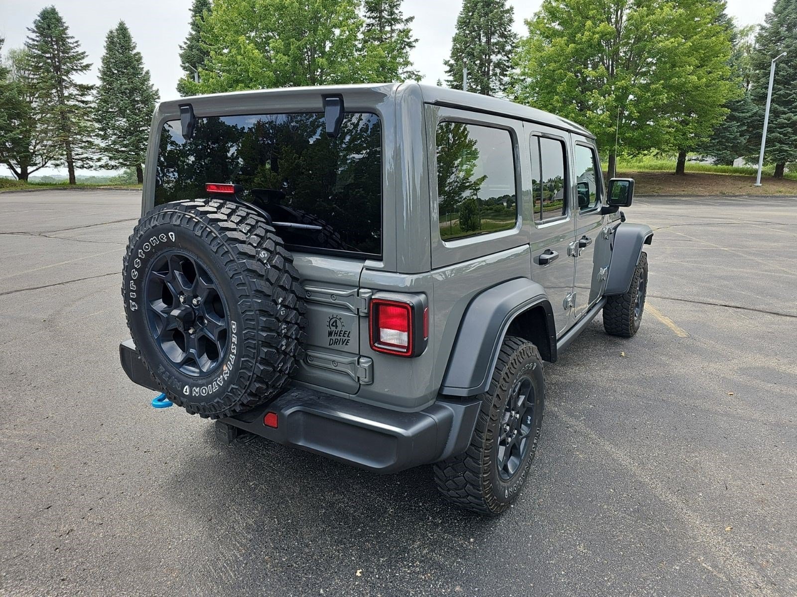 Certified Used 2023 Sting-Gray Clearcoat Jeep Willys 4xe image 5