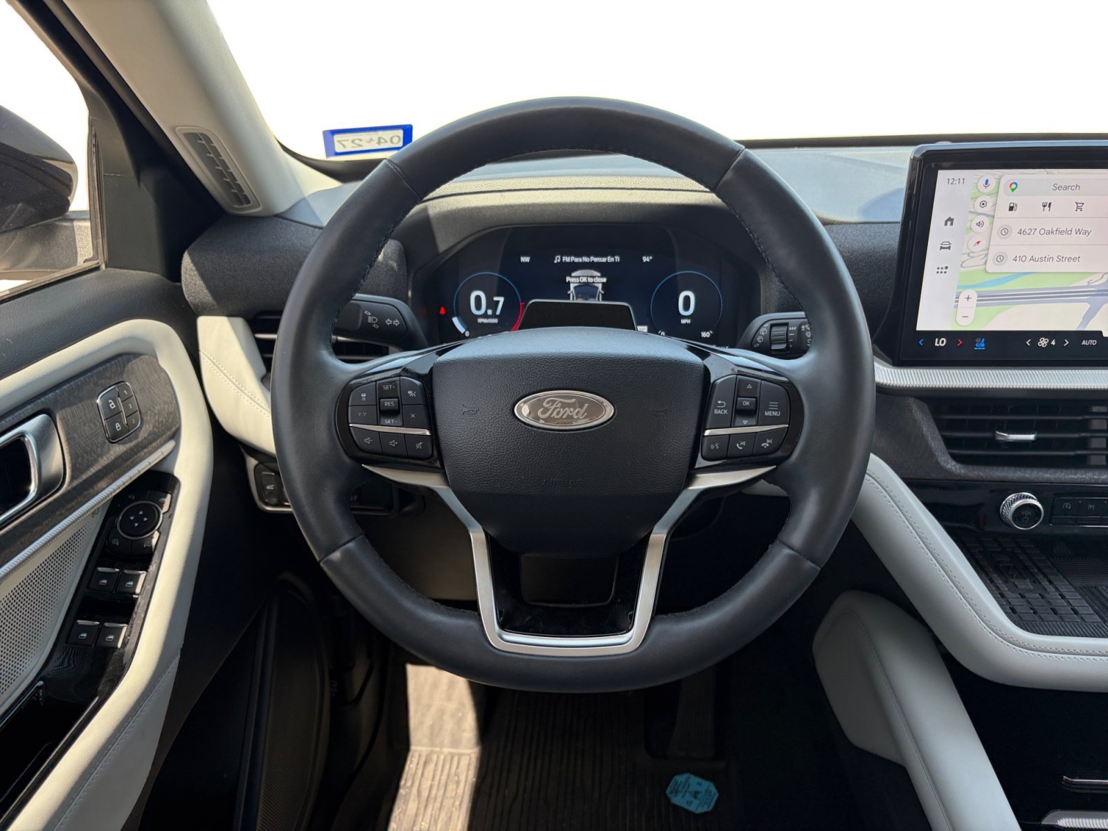 Used 2025 Star White Metallic Tri-Coat Ford Platinum® image 13