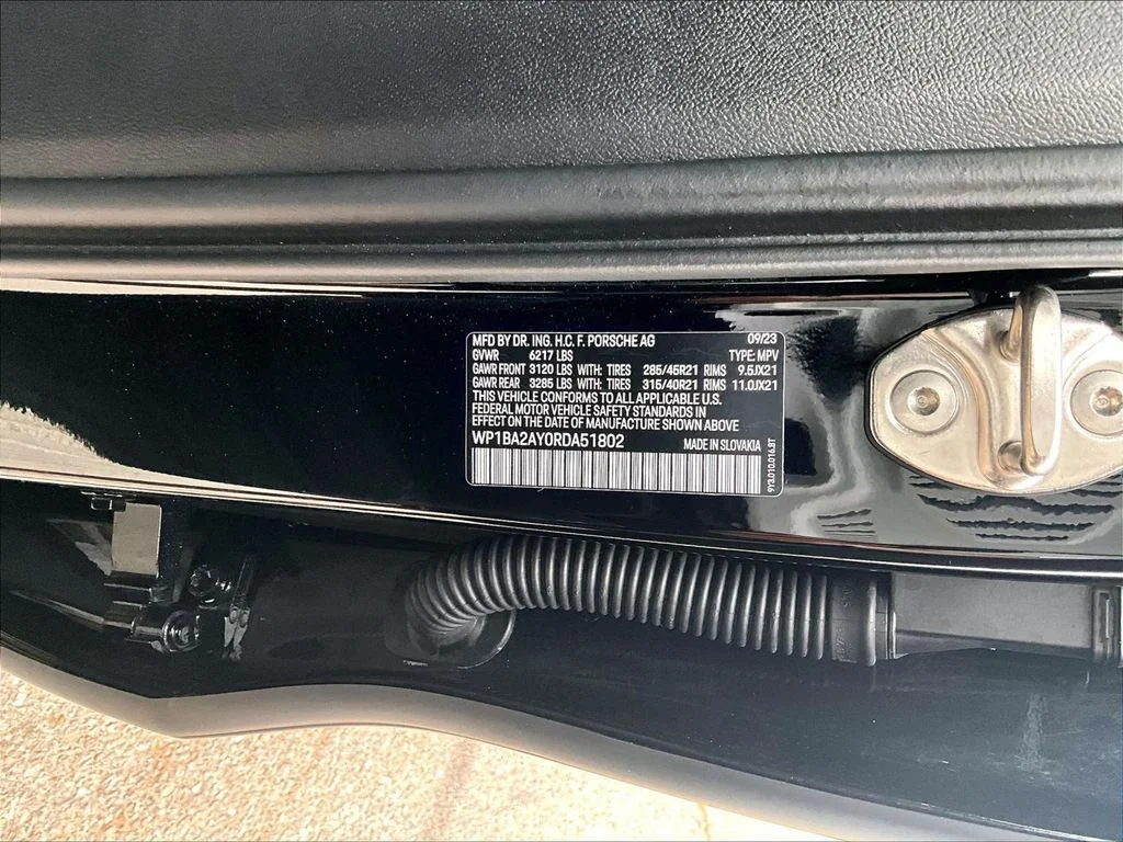 Certified Used 2024 Black Porsche  image 26